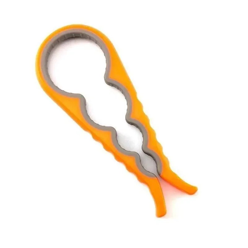 4 in 1 Multi-Function Non Slip Colorful Can Opener Tool Get Lids Off Easily Jar Opener Bottle Opener Jar Gripper for Weak Hands — image 13