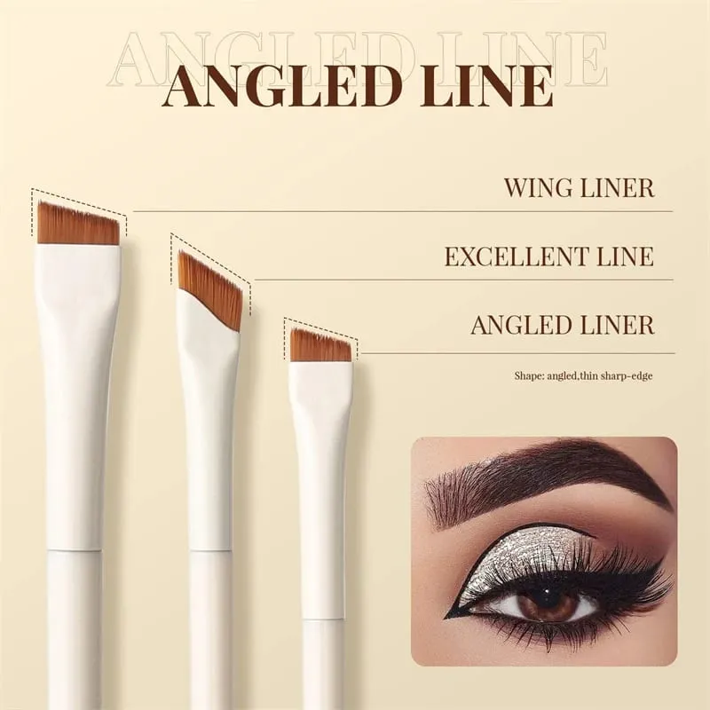 1/7/9 Makeup Brushes Set Upgrade Blade Eyeliner Brush Fine Oblique Head Eyebrow Brush Under The Eyes Place Precise Detail Brush — image 3