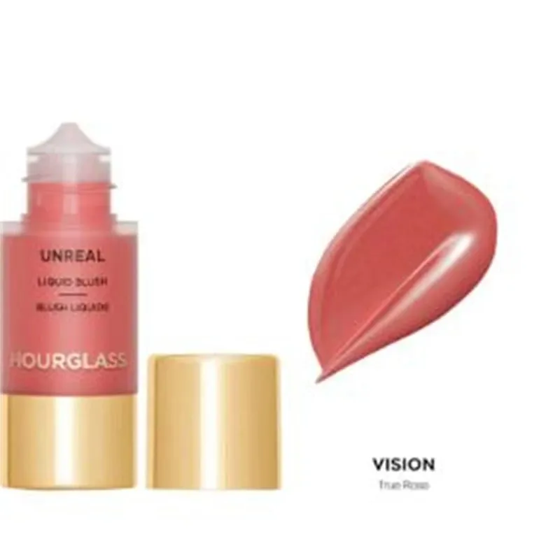 Hourglass Unreal Nude Liquid Texture Powder Blusher Full Clear Color Cheek Fluidity Easy Push Away Create Natural Woman Makeup — image 14