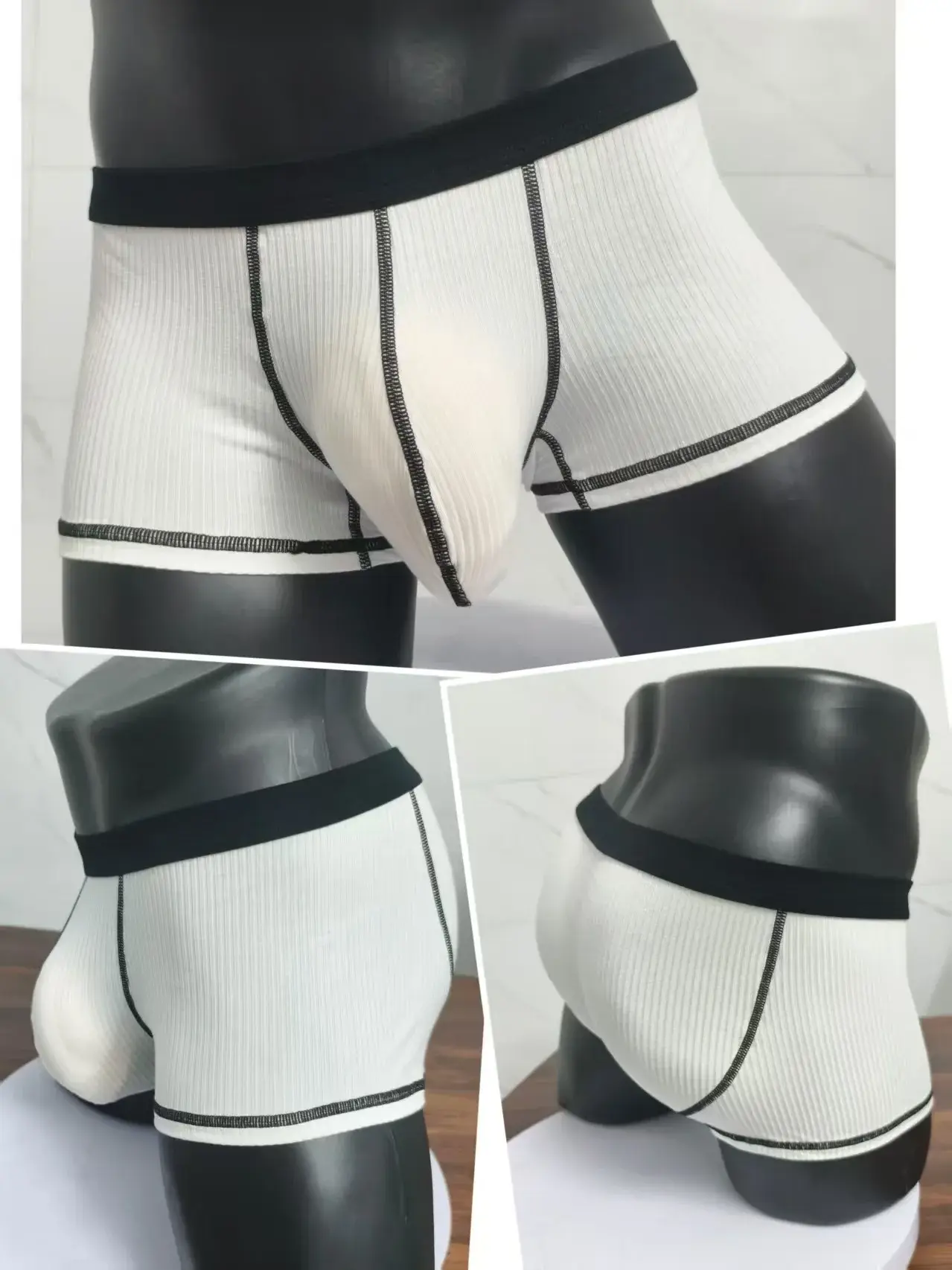 Mens High Elasticity Boxer Shorts Large Pockets Breathable Quick Dry Sports Gym Casual Fashionable Loose Fit Summer Shorts