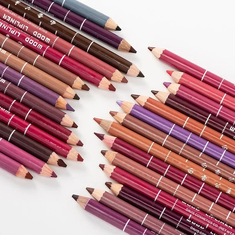 28Color Antifouling Lip Liner Professional Lipstick Pen Precise Waterproof Lip Outline Pencil Lip Makeup Lasting Eyeliner Creamy — image 5