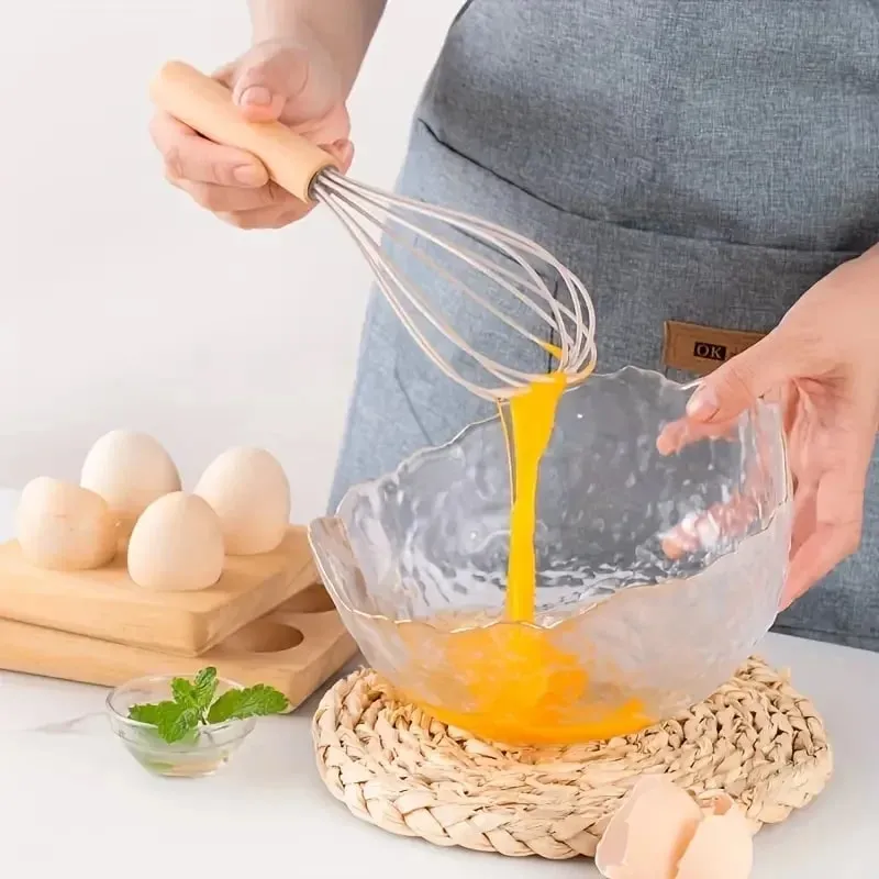 12pcs Set of Multi-color Silicone Wooden Handle Kitchenware Set Non Stick Pot Spatula and Spoon Cooking Utensils Heat-resistant