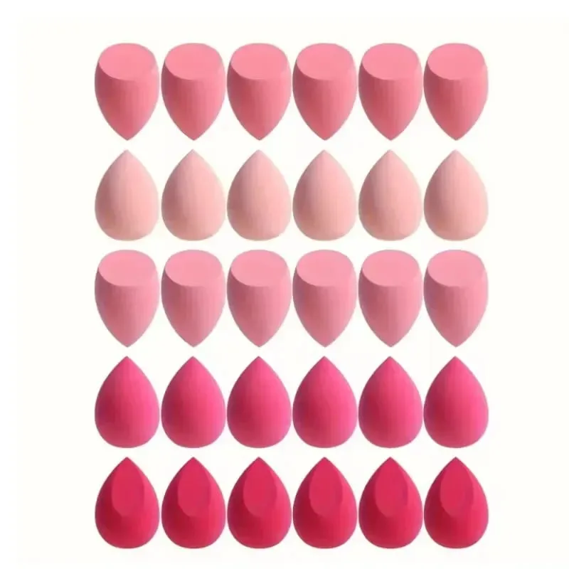4/7/18 Piece Makeup Sponge Set Suitable for Liquid BB Cream Powder Application Makeup Egg Dry Wet Dual-Use Powder Puff Girl