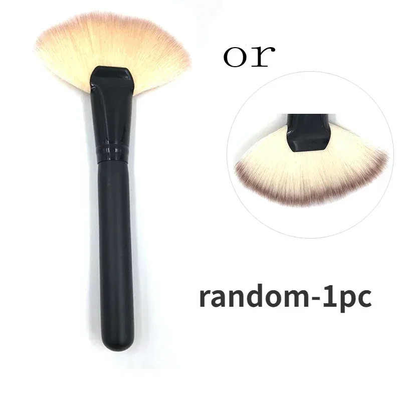 1PCS Soft Makeup Large Fan Brush Foundation Blush Blusher Powder Highlighter Brush Powder brushes Cosmetic Brushes Maquiagem