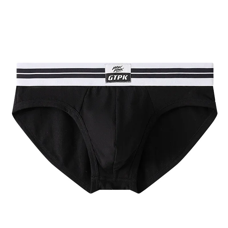 [Bloom the love] Marca 3 pezzi slip in cotone da uomo intimo nuovi slip da uomo Cuecas Masculina Homme uomo boxer taglia M-3XL E099-HR