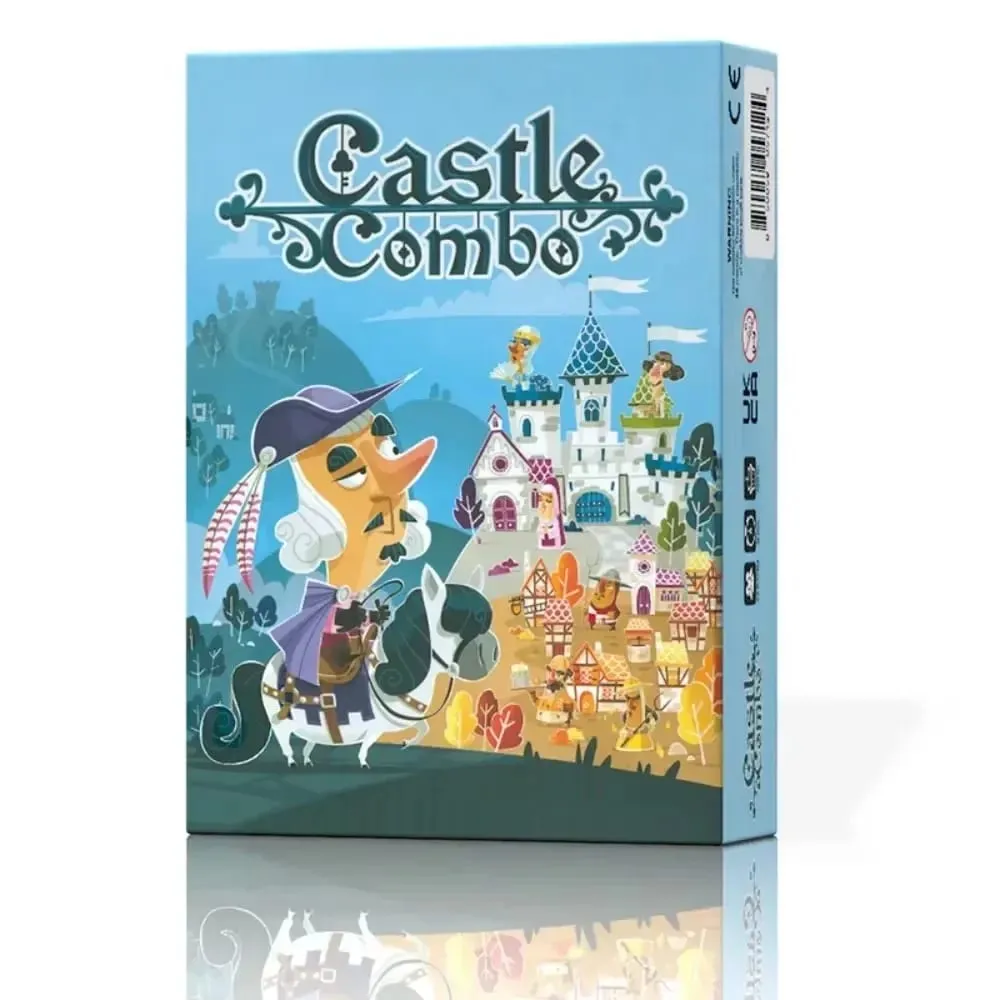 2026 New Castle Combo Strategy Board Game Medieval Table Game with Instant Effects Endgame Bonuses for 2-5 Players Family Games