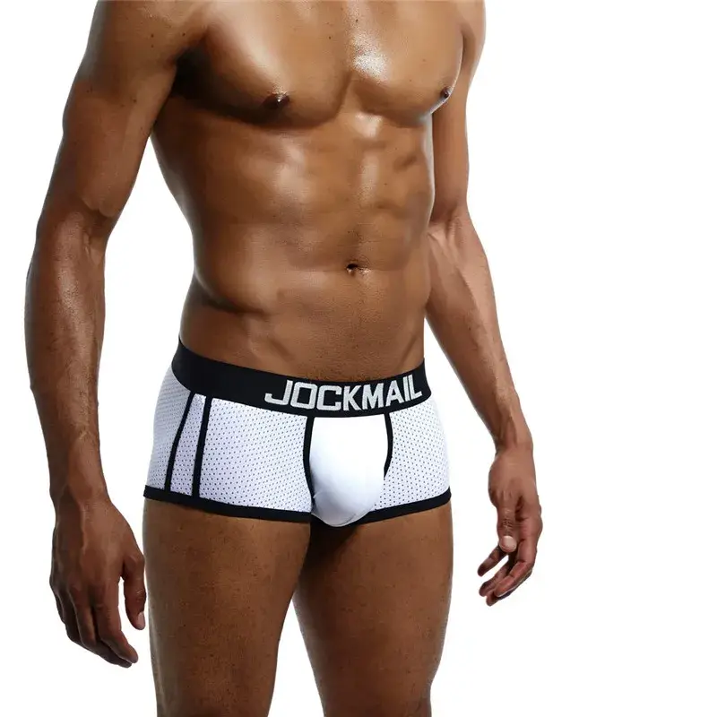 4Pcs Man Underpants Boxershorts Men Boxers Male Breathable Ice Silk Mesh Quick Drying Underwear Men’s Panties Boxer 3256805396926940 — image 6