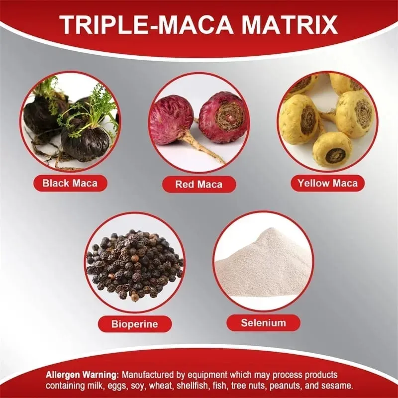 Maca Root Capsules - To Support Energy Endurance and Performance Builds Muscle and Strength — image 7