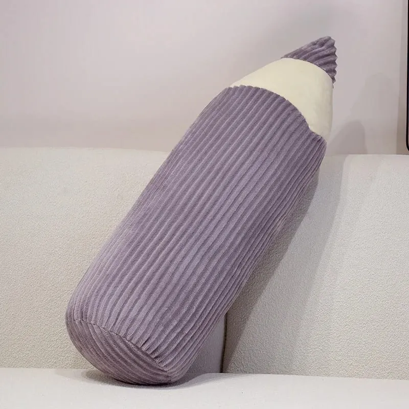 70CM Cartoon Colored Pencil Plush Pillow Soft Sofa Room Cushion Simulation Crayon Toys Nice Gifts