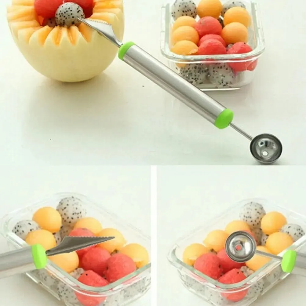 Fruit Platter Carving Knife Melon Baller Spoon Ice Cream Scoop Watermelon kitchen gadgets accessories Slicer Tools