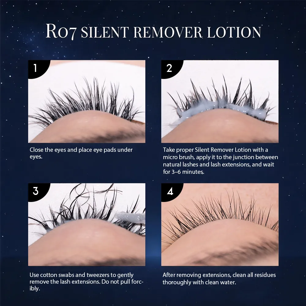 Gollee Eyelash Glue Gentle Fragrance of Flowers 3-6 Minute Unloading Adhesive Professional Remover for Lash Tools Free From GBL — image 6