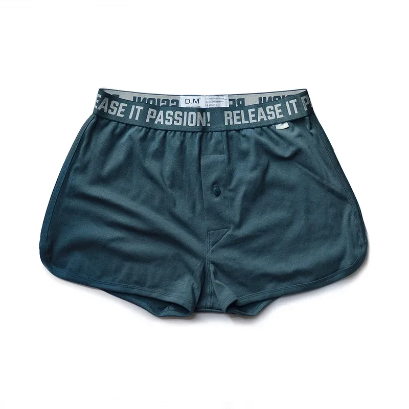 Man's Underwear Panties Men's Shorts Cotton Underwear Boxers Solid Loose Cuecas Masculinas Home Boxershorts Ropa Interior Hombre
