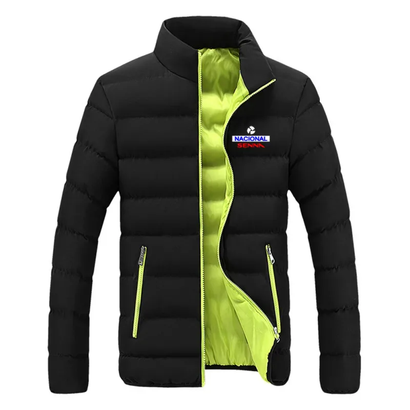 Ayrton Senna 2024 hommes nouveau automne et hiver impression chaud de haute qualité loisirs confort quatre couleurs coton veste haut à capuche