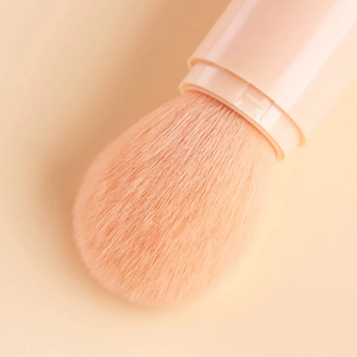 Detachable 4 In 1 Makeup Brush Set Round Powder Flat Eyeshadow Brushes Travel Portable Facial Eye Cosmetic Tools