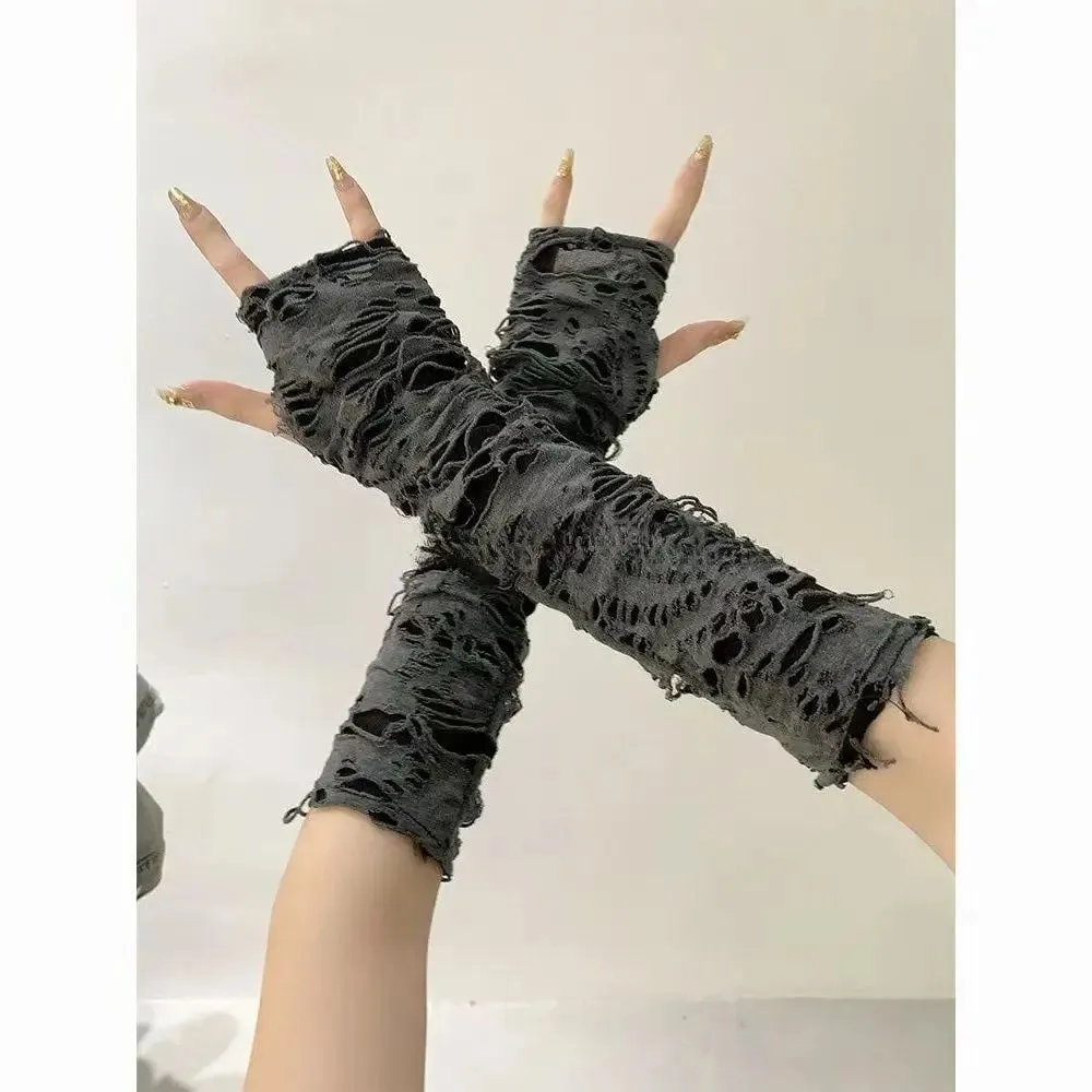 Y2K Hotsweet Women Camisole Gothic Ruffle Tank V-Neck Sleevless Tops Sexy Lady Irregular T-Shirts&Blouses Streetwear All-match