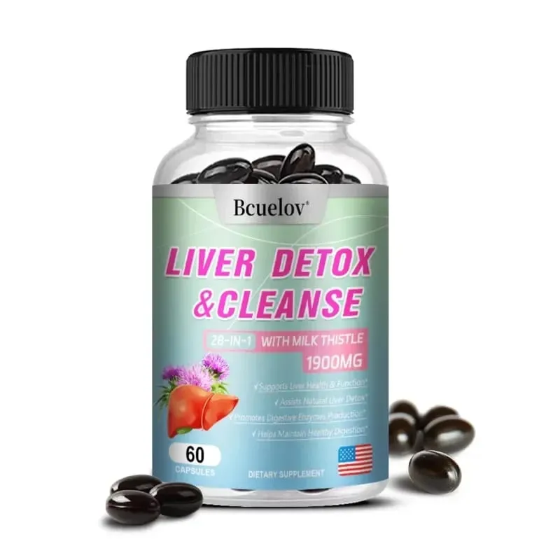 Liver Purification Detoxification and Repair Capsules - Improve Indigestion and Promote The Production of Digestive Enzymes — image 10