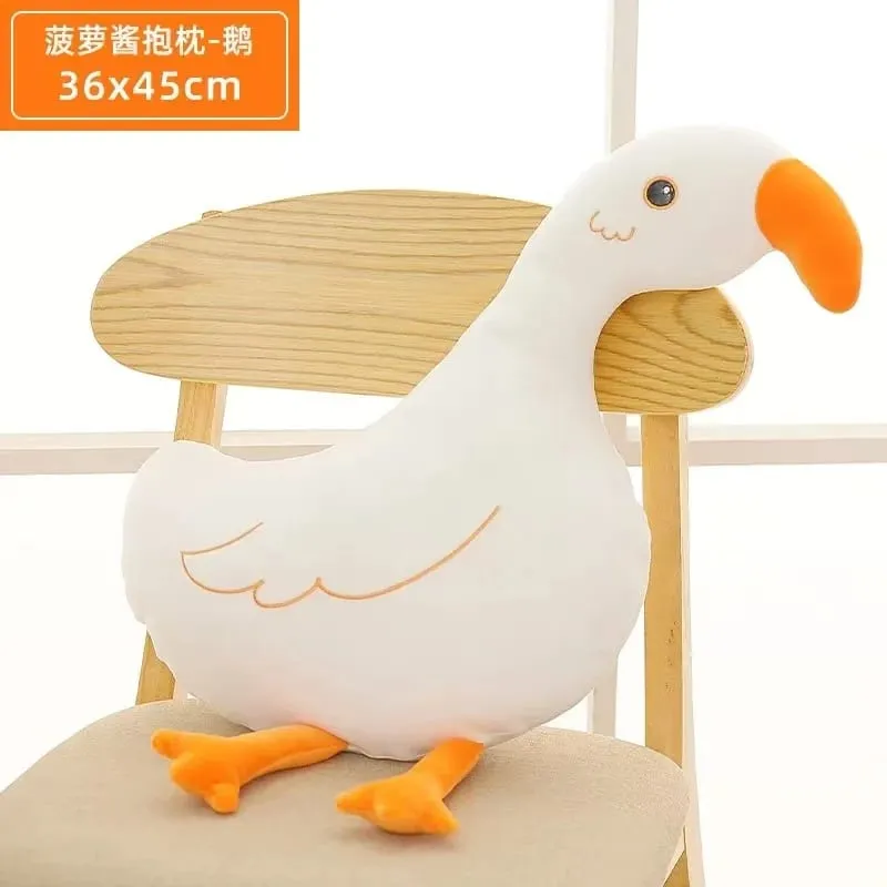 Cute Throw Pillows Crab Whale Goose Lion Pillow Comfortable Room Sofa Car Bed Office Headboard Cushion Doll Back Plush Toy Gift