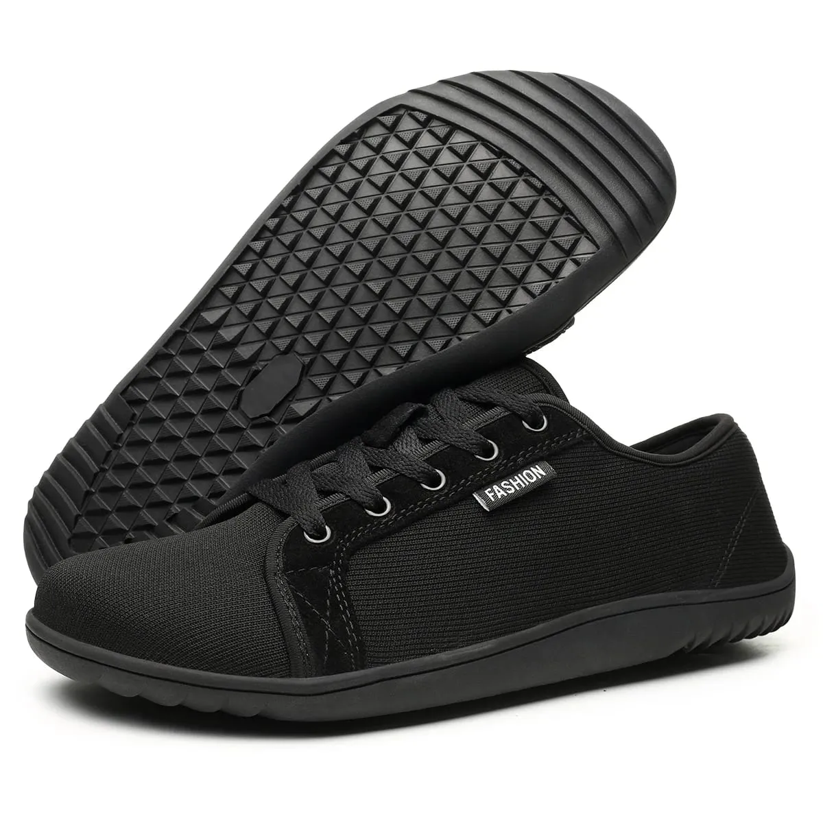 Men's Wide Barefoot Sneakers Walking Sneakers Comfortable Running Shoes Lightweight Breathable Hiking Sneaker Fashion Shoes