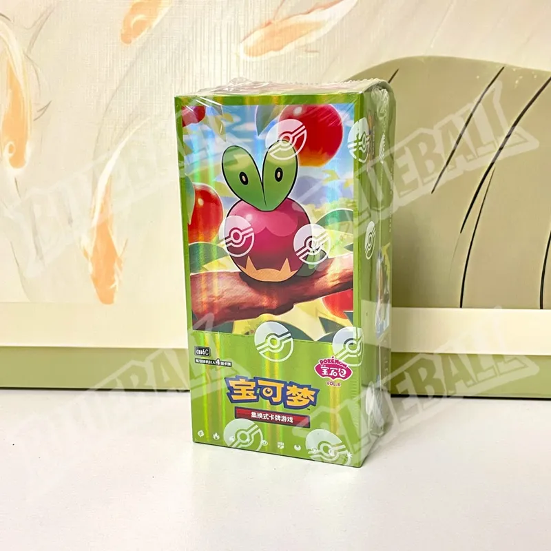 Original pokemon Scarlet Violet Gem Pack Vol6 Thin Box TCG Collectible Battle Trading Cards Simplified Chinese Version Toys Gift