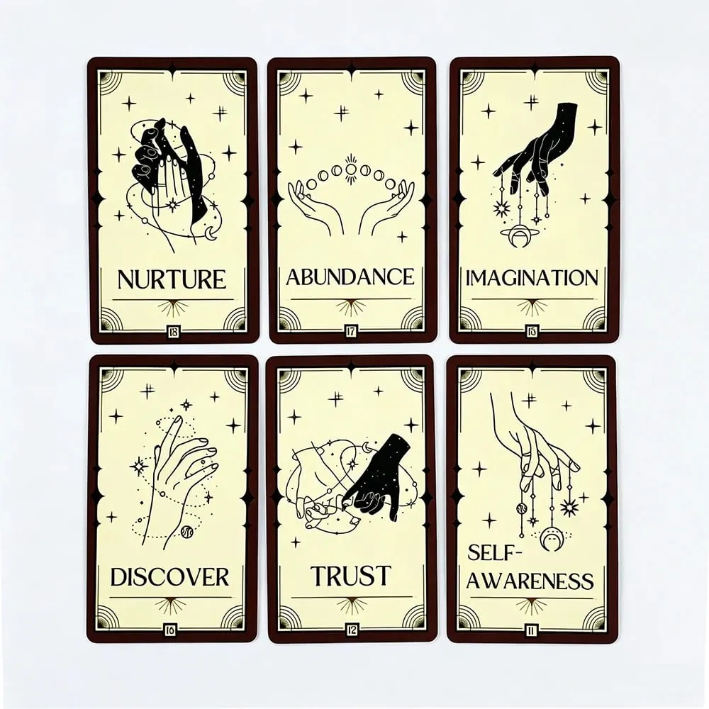 Manifestation Oracle Deck 33 Card Oracle Manifest את החלומות שלך מצא את המטרה שלך אידיאלית עבור חיזוי ותרגולים רוחניים — image 4