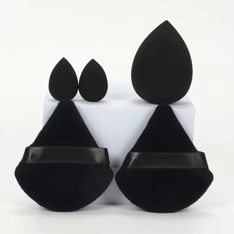5Pcs Professional Makeup Sponge Set - Soft Gentle Multi-Purpose Tools for Perfect Foundation Powder and Blush Application