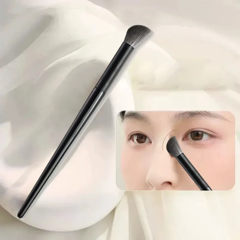 1pcs Nose Shadow Brush Angled Contour Makeup Brushes Face Bronzer Nose Silhouette Eyeshadow Cosmetic Blending Make Up Tool — image 8