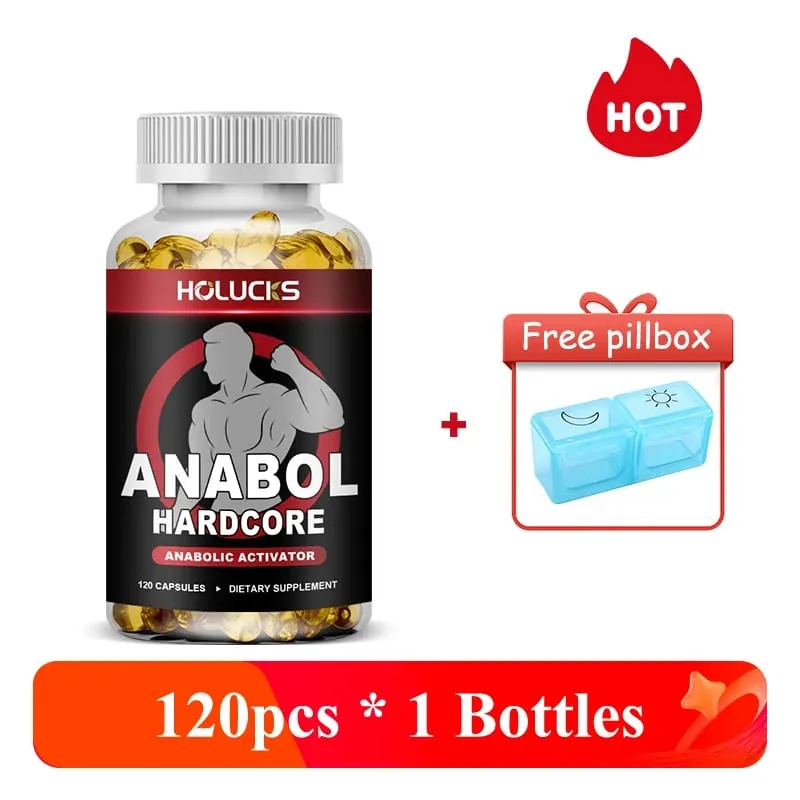 Anabol Hardcore Supplement Boost Workout Energia Izomnövekedés és fehérjeszintézis kiegyensúlyozza a férfi hormonokat — image 8