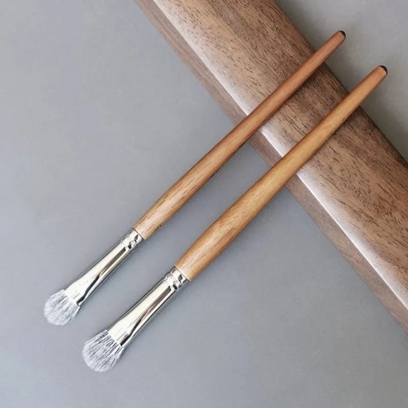 Eye Shadow Brushes Blending Eyeshadow Makeup Brush Soft Fluffy Natural Goat Hair Make Up Tools — image 6