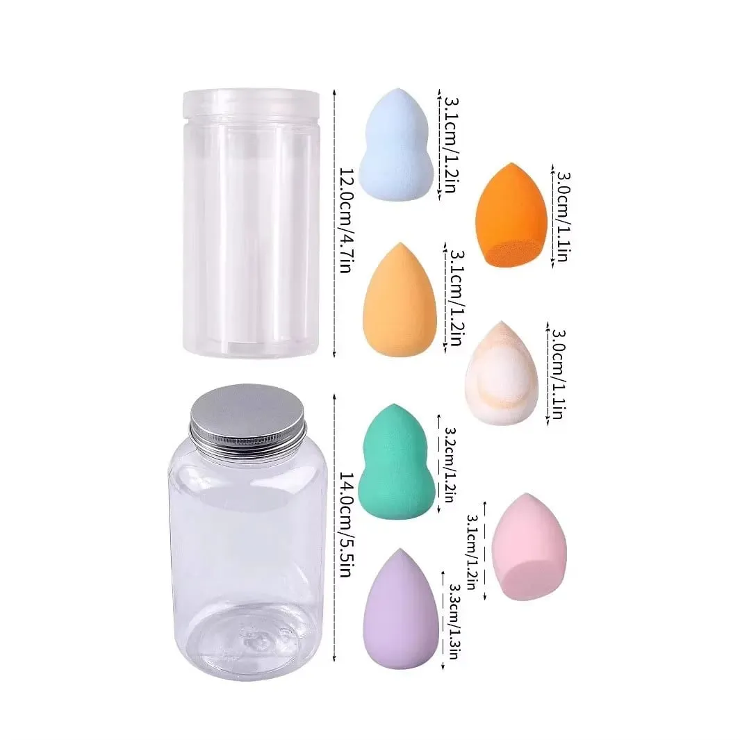 10/25/50/100-Pack Random Color & Shape Makeup Sponges Latex-Free Blending Tools for Liquid/Cream/Powder — image 6
