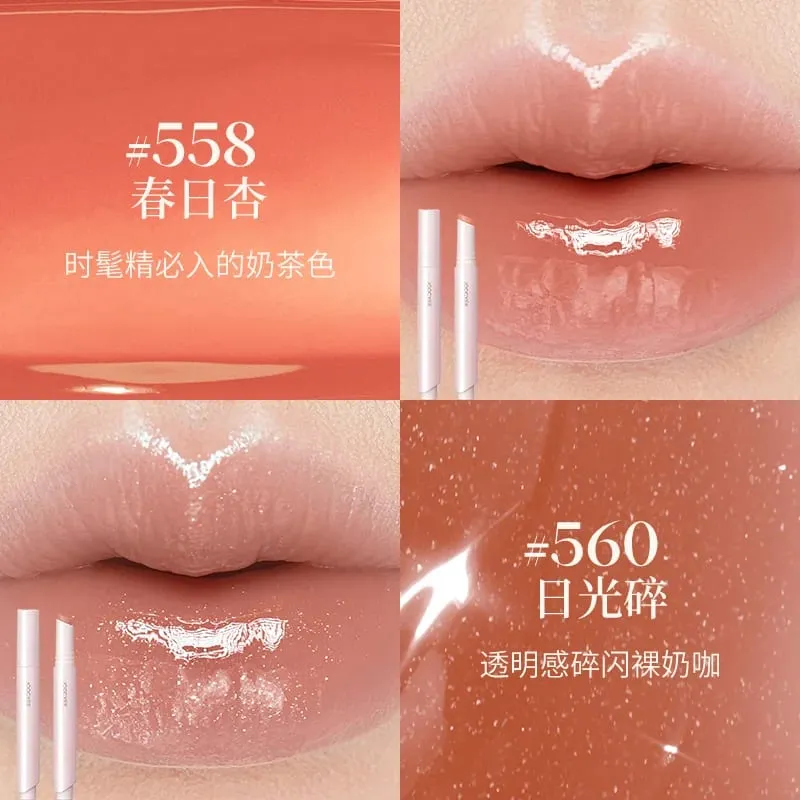 Joocyee Spring Roaming All in Gift Box Solid Lip Gloss Multi Use Frosty Mouth Red Lipstick Perfume Cream Fragrance Mist Gift