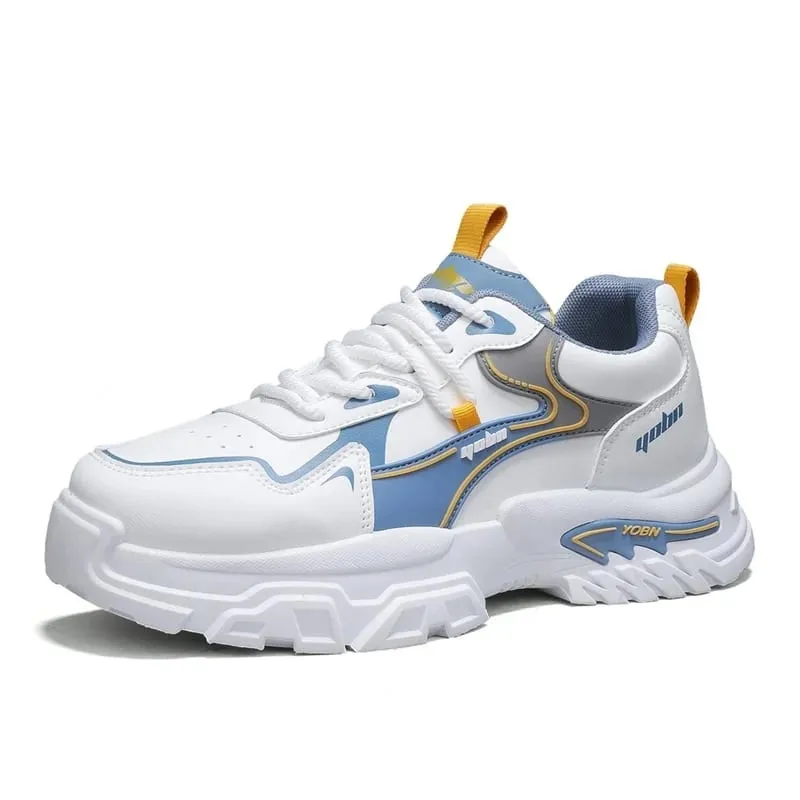 Scarpe da ginnastica robuste quattro stagioni traspiranti leggere scarpe da passeggio casual per esterni moda scarpe da corsa sportive con suola morbida scarpe da tavola