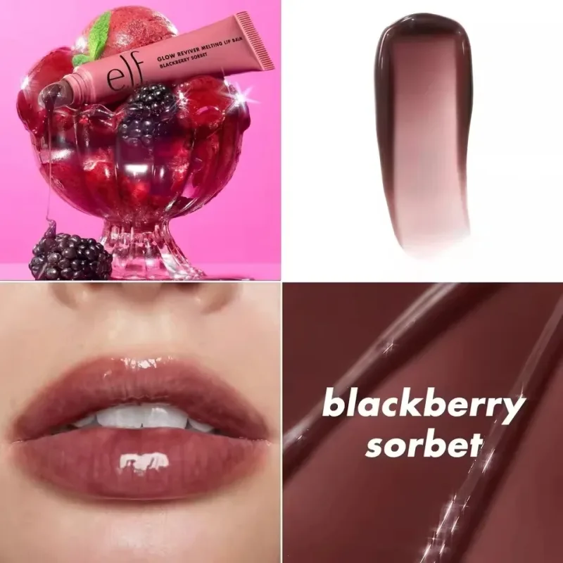 Popular Elf Brand Portable Fruit Flavor Lip Gloss Thin Hydrating Nourishing Repairing Improve Lip Lines Tinted Lip Balm Cosmetic — image 32