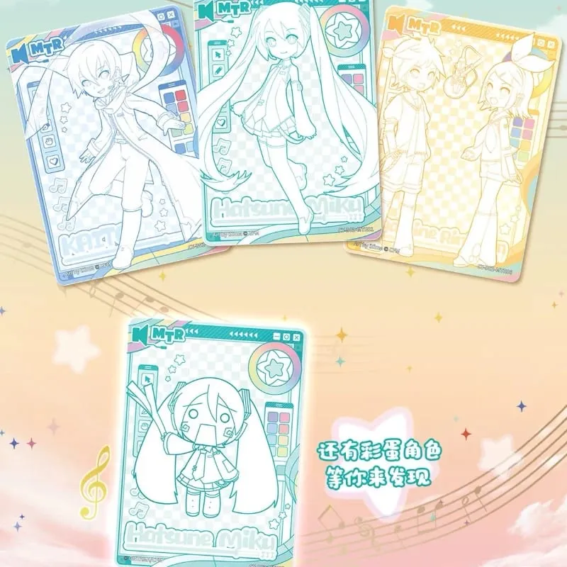 Genuine Hatsune Miku Card First Package Series Animation Game Collection Card SE Peripheral Children's Toys Girl Gifts