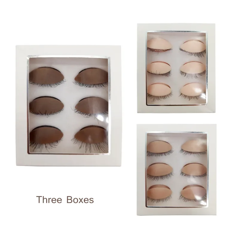 Wholsale Price Practice Lashing Eyelashes Mannequin Head Beginner Training Set Cosmetics Eye Lash Extension Supplies Mannequin