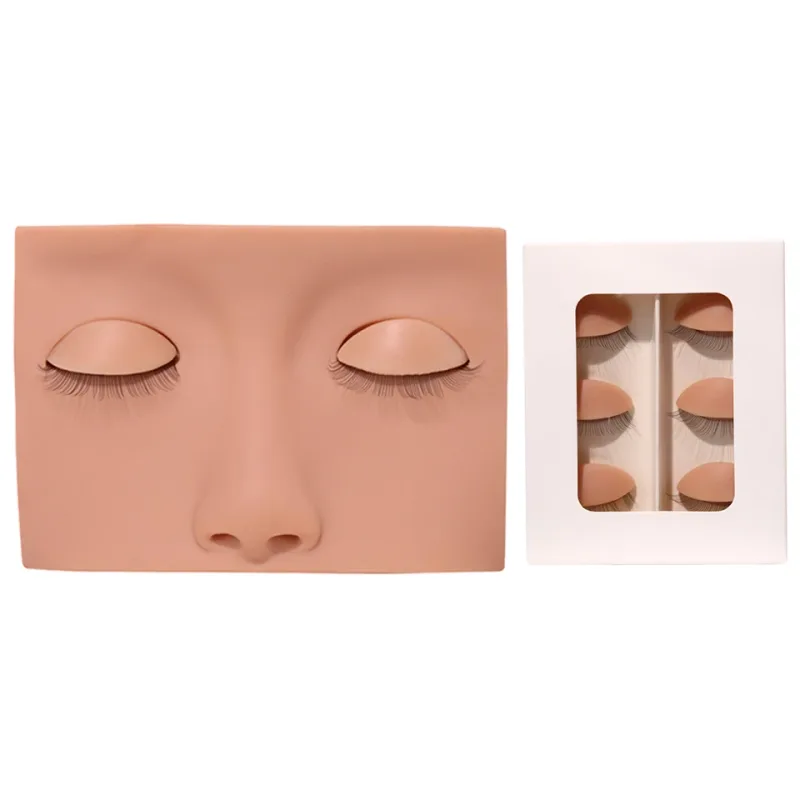 Wholsale Price Practice Lashing Eyelashes Mannequin Head Beginner Training Set Cosmetics Eye Lash Extension Supplies Mannequin