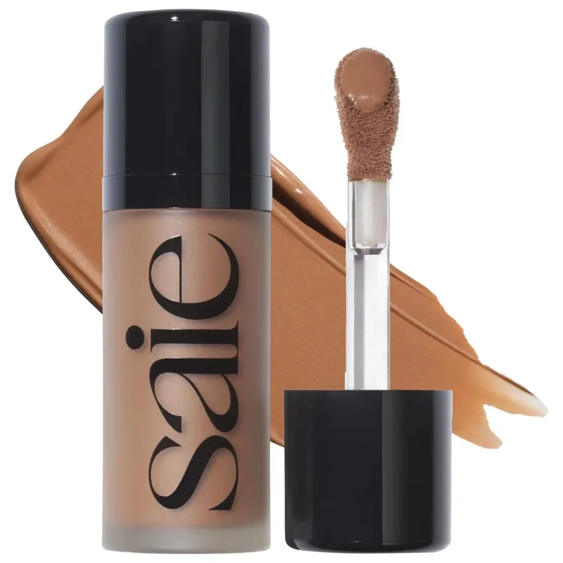 Saie Moisturizing Face Liquid Highlighter Bronzer Contouring Cream Highlight Shimmer Shine Illuminator Easy To Apply Makeup