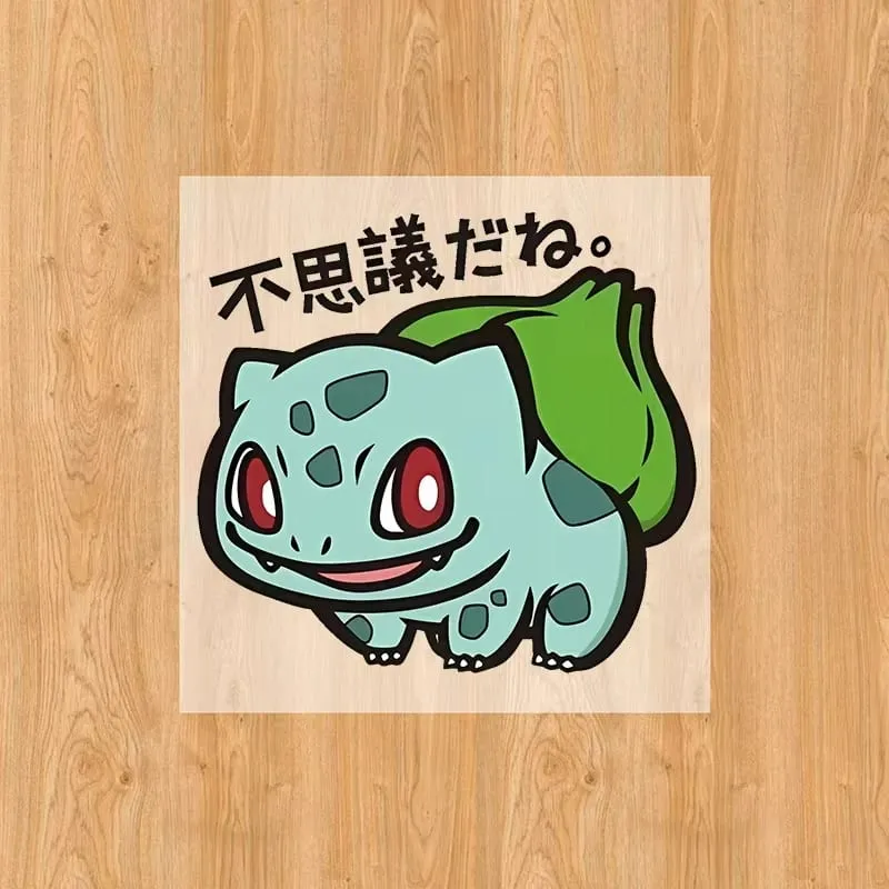2pcs Pokemon Heat Transfer Stickers Anime Print Decoration Iron on Patches Clothes Stickers DIY T Shirt for Girls Boys Appliqued — image 9