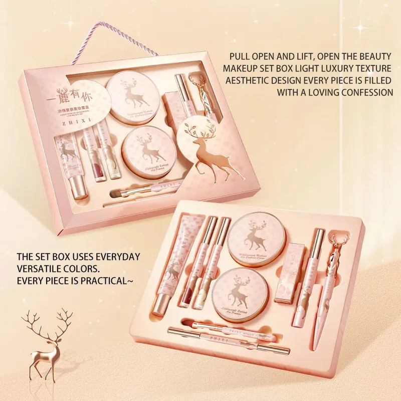 Makeup Gift Set Full Face Cosmetics Kit Beauty Collection Birthday Valentine‘s Day Gift Make Up Sets Cosmetics Full Set