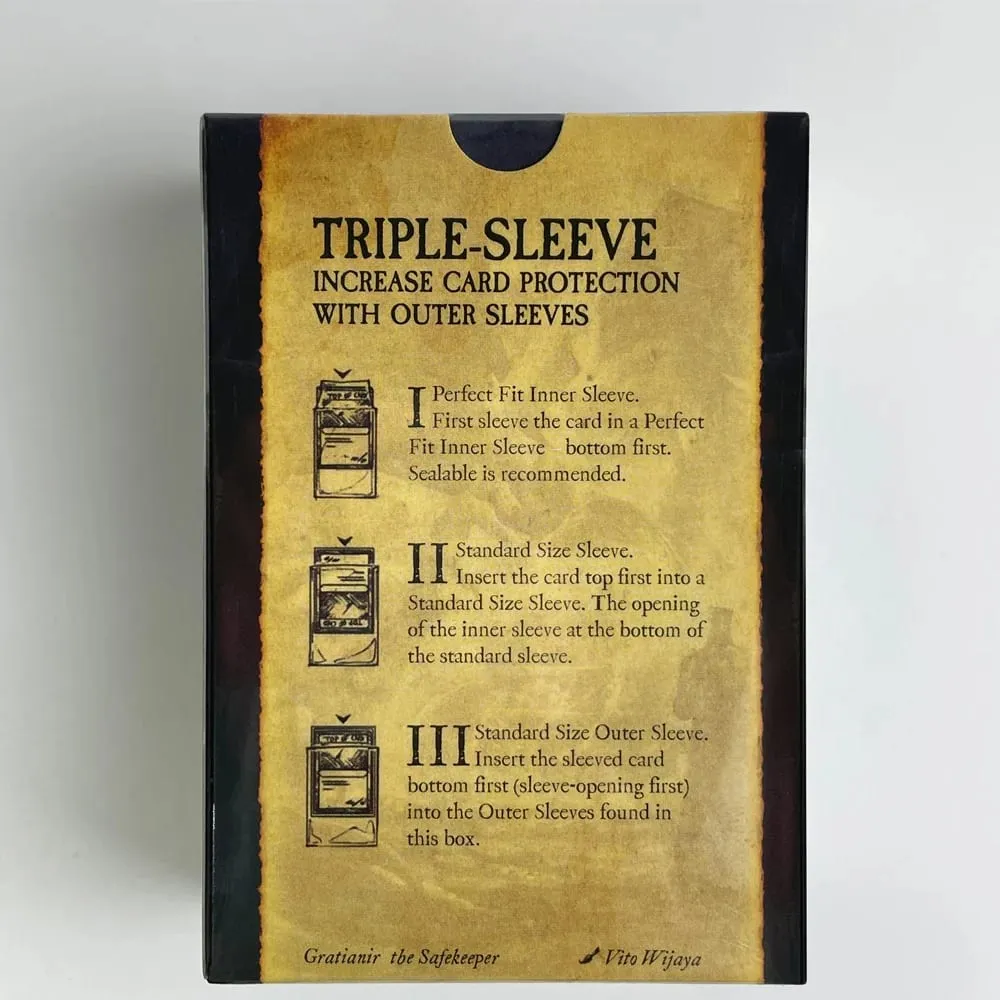 100ct Clear Outer Dragon Shield Card Sleeves Matte Clear TCG Standard Size Sleeve TCG Card Protector MGT/PTCG/FAB Covers — image 3