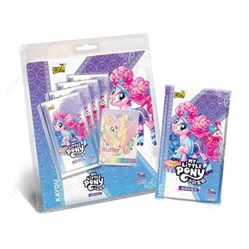 Genuine My Little Pony Card 40th Anniversary Limited Friendship Eternal Card Rare SC SGR Cards Toy Gift Princess Card