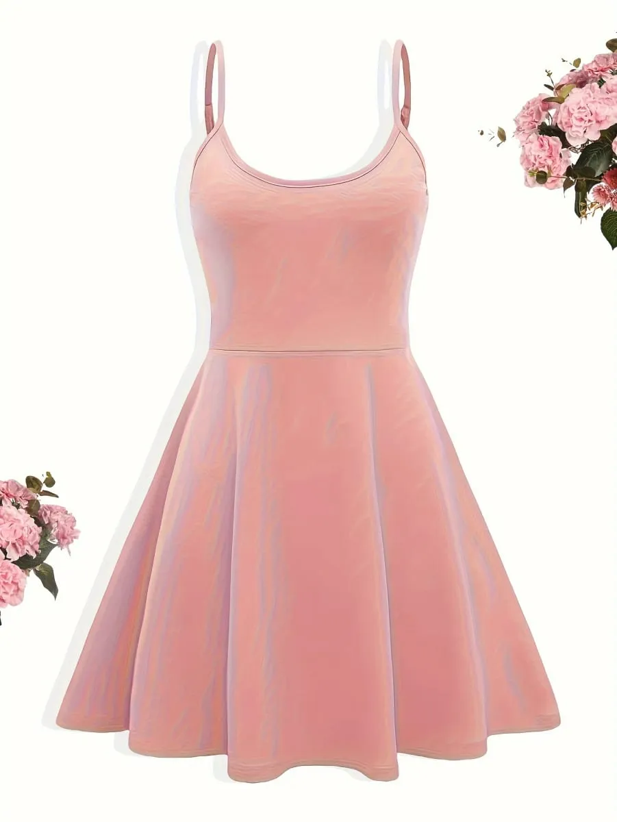 2025 Summer and Autumn New Casual Fashion Women's Strap Dress