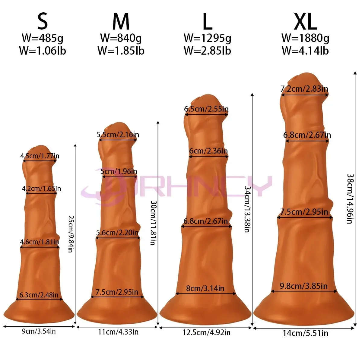 Enorme longo anal vibradores sexo brinquedo 18 + feminino silicone anal plug estilo cavalo pênis grande S-XXL butt plug massagem de próstata dilatação anal — image 2