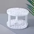 5 Slot 360° Rotating Makeup Brushes Holder Organizer Multi-Functional Desk Storage Cosmetics Storage for Vanity Desktop Bathroom — image 14