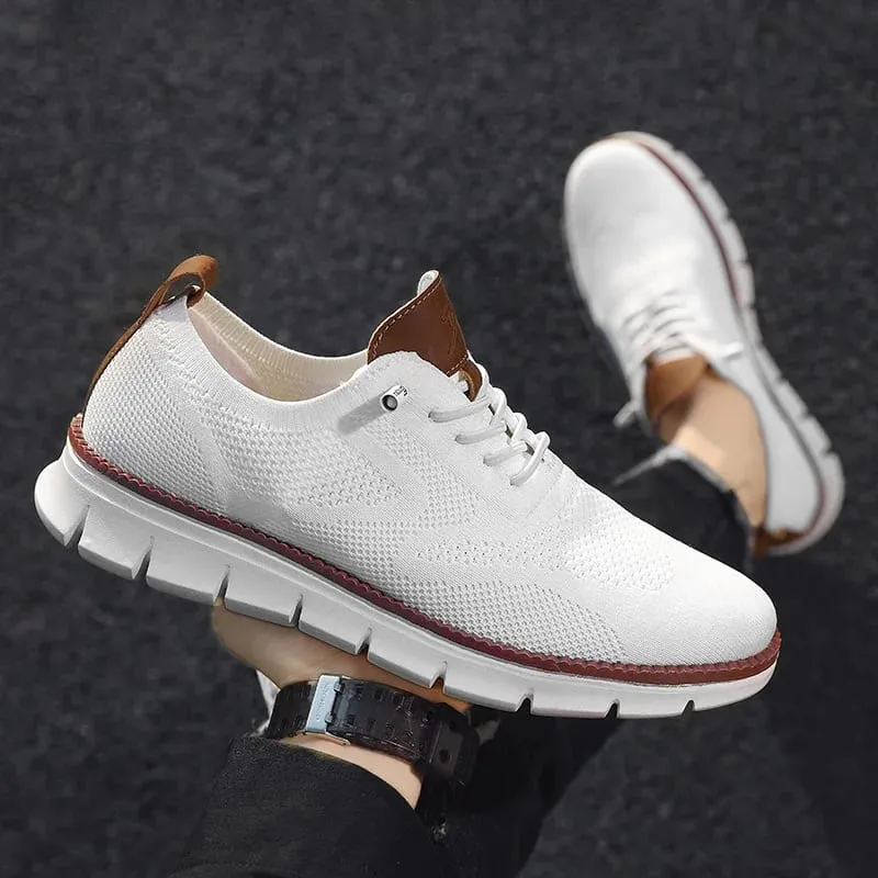 Stylish Oxfords Fashion Formal Business Urban Breathable Shoes for Male Non Slip Dress Sneakers for Man Men Casual Shoes Breeze