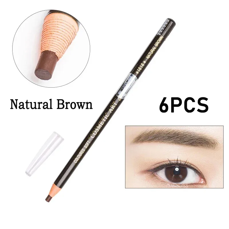 1818 Best Quality Phibrow Pencil Peel Off Pull Roll Paper Eyebrow Pencil Eyebrow Tint Makeup Brow Liner Long-Last Set with
