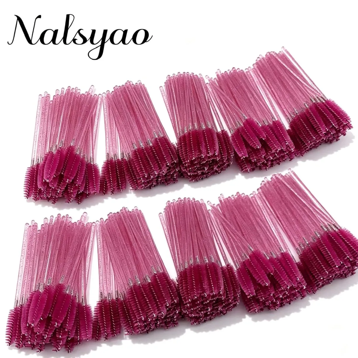 Brosses à cils jetables, Extension, brosse à sourcils en cristal, baguette de Mascara, ensemble d'outils cosmétiques, maquillage et beauté, 50 pièces
