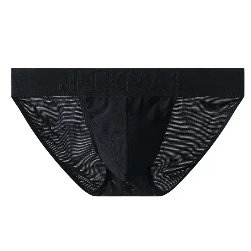 Slip intimo da uomo Mutande in nylon Mesh Slip da uomo ad asciugatura rapida Slip bikini Slip tanga da uomo Sospensorio Intimo gay