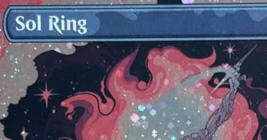 LK62 Galaxy Foil Arcane Signet Command Beacon Command Tower Thought Vessel Zuran Orb High-Quality TCG Proxy Cards (Black-Core)