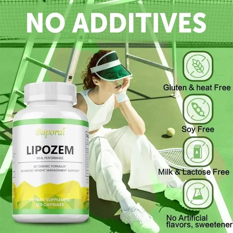 Lipozem Supplement - Weight Loss Capsules Boosts Metabolism Increases Energy and Controls Appetite