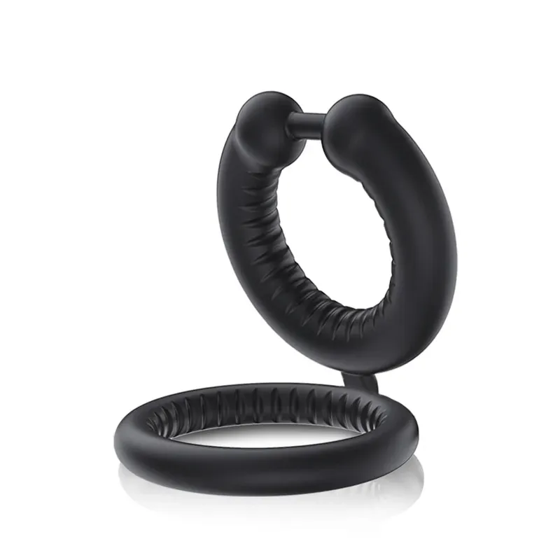 Cock Ring Reusable Silicone Penis Ring Delayed Ejaculation Penis Enlargement Dick Enlarger Semen Semen Lock Ring Sex Toy Men